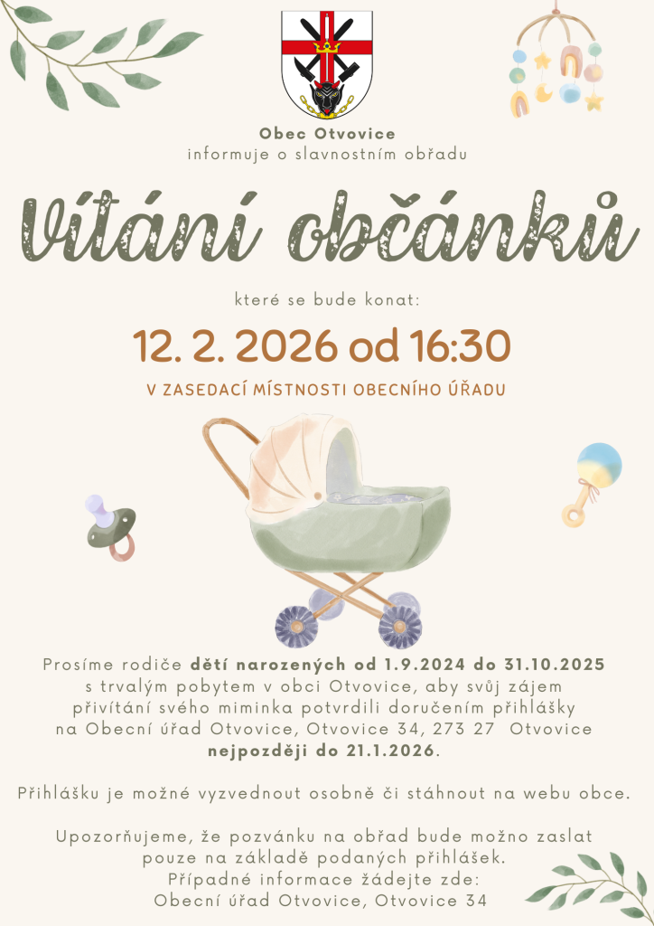 Vítání občánků